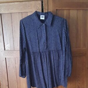 Navy Blue Women's Blouse